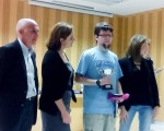 Alejandro Blanco campeón del torneo universitario Carlos III (2015)